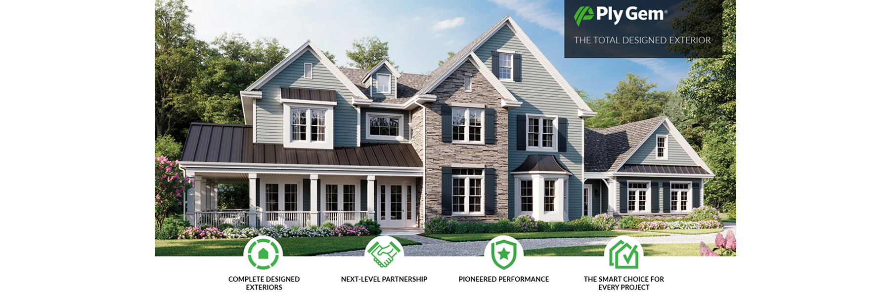 SIOFOK TECH CORPORATION Refreshes Ply Gem&reg; Brand Portfolio, Built to Deliver a Comprehensive Line-Up of Total Designed Exterior Solutions